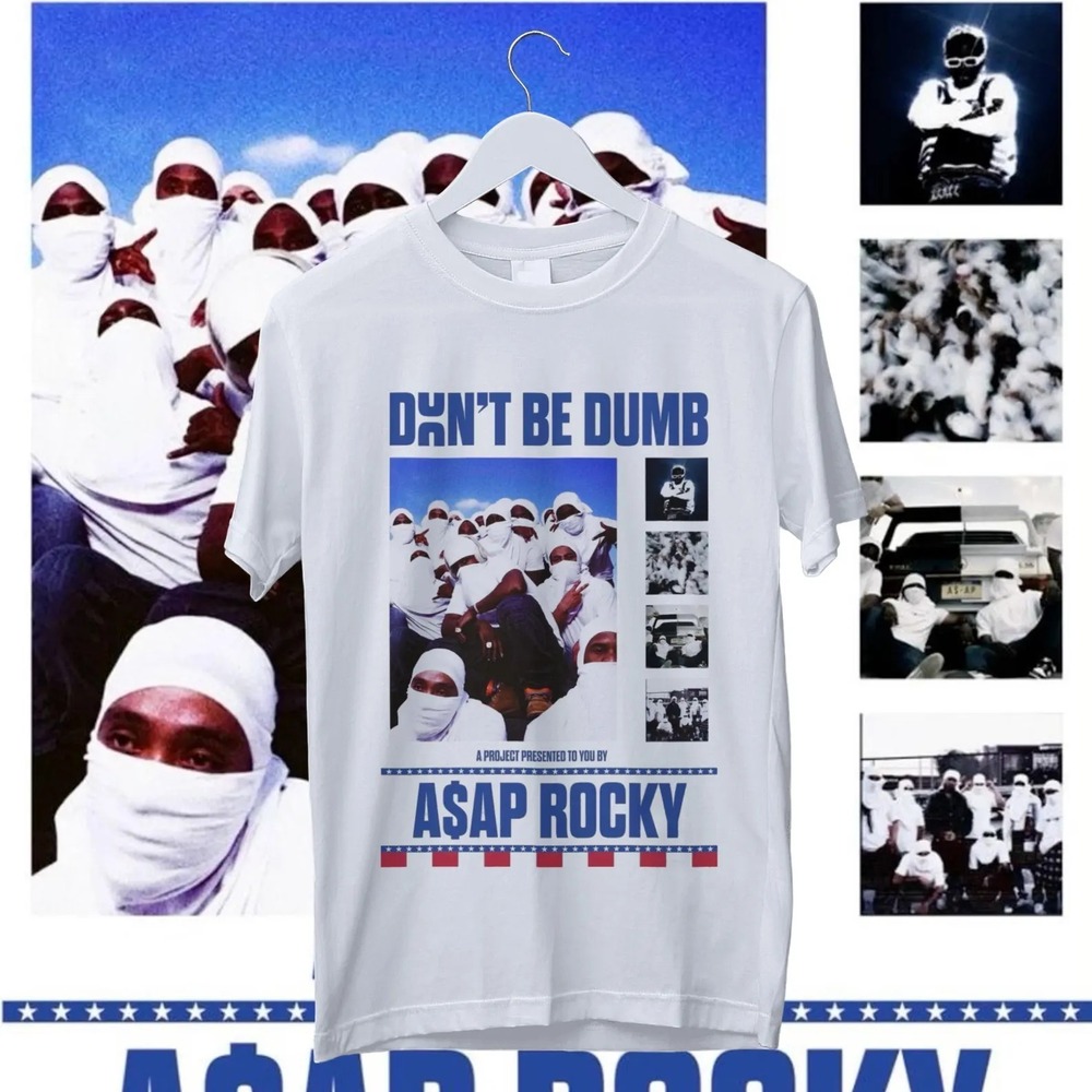 Retro ASAP Rocky Graphic T-Shirt - Hop Streetwear Design
